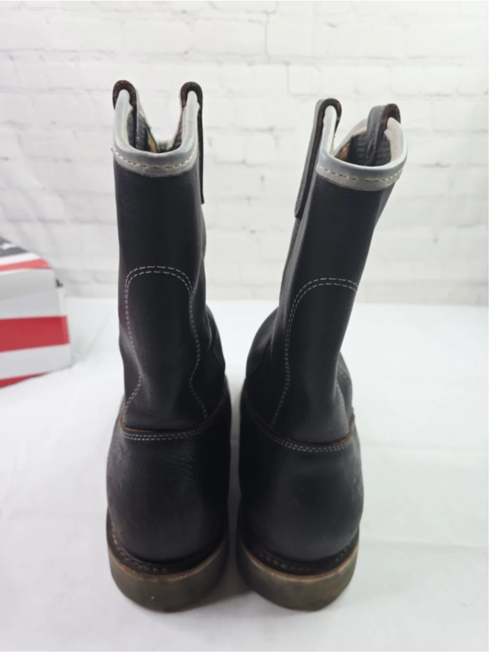 Thorogood Wellington Boots Steel Toe Waterproof Leather 804-4939 Mens 12 D
